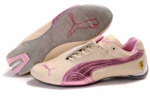 chaussure puma homme rose